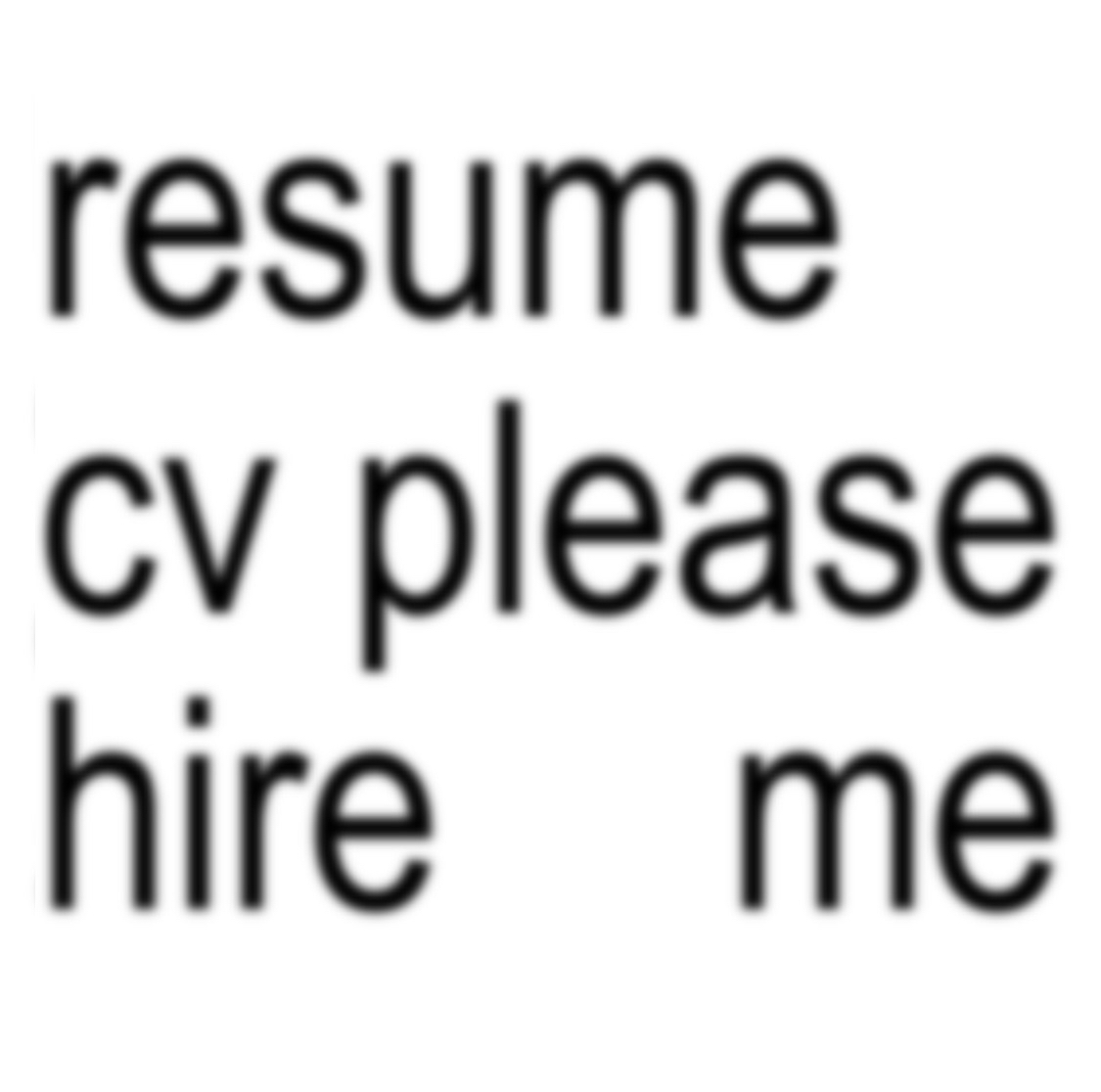 resume